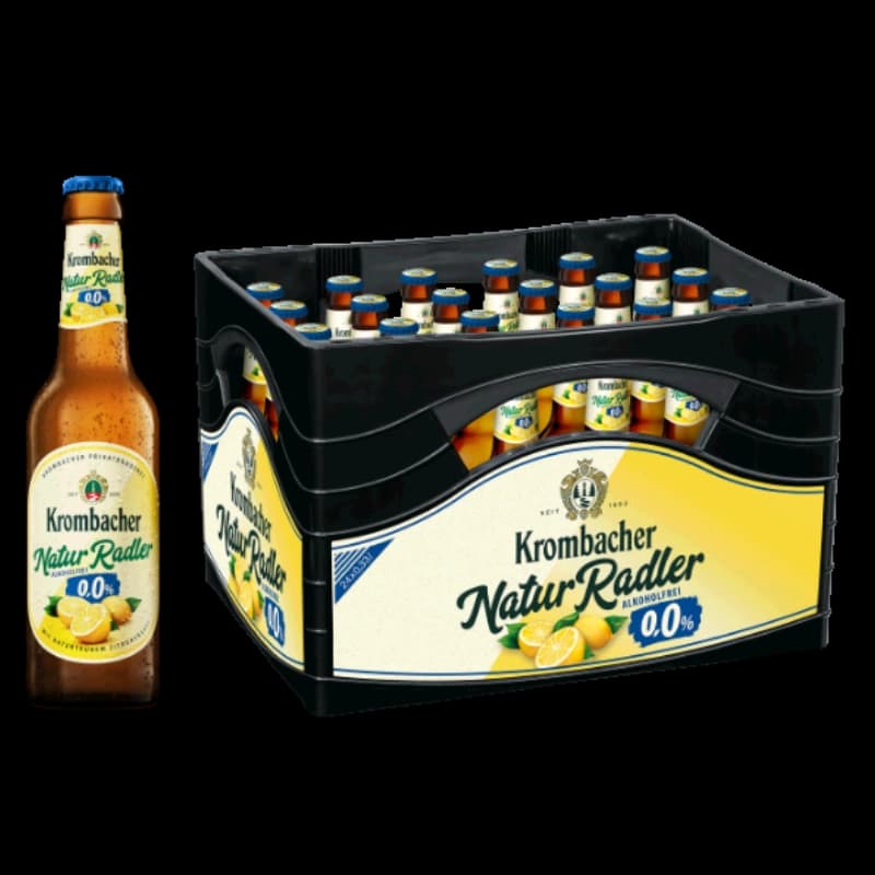 Krombacher Natur Radler 0,0% 24x0,33l