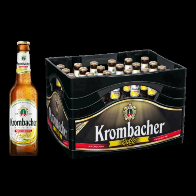Krombacher Radler Alkoholfrei 24x0,33l