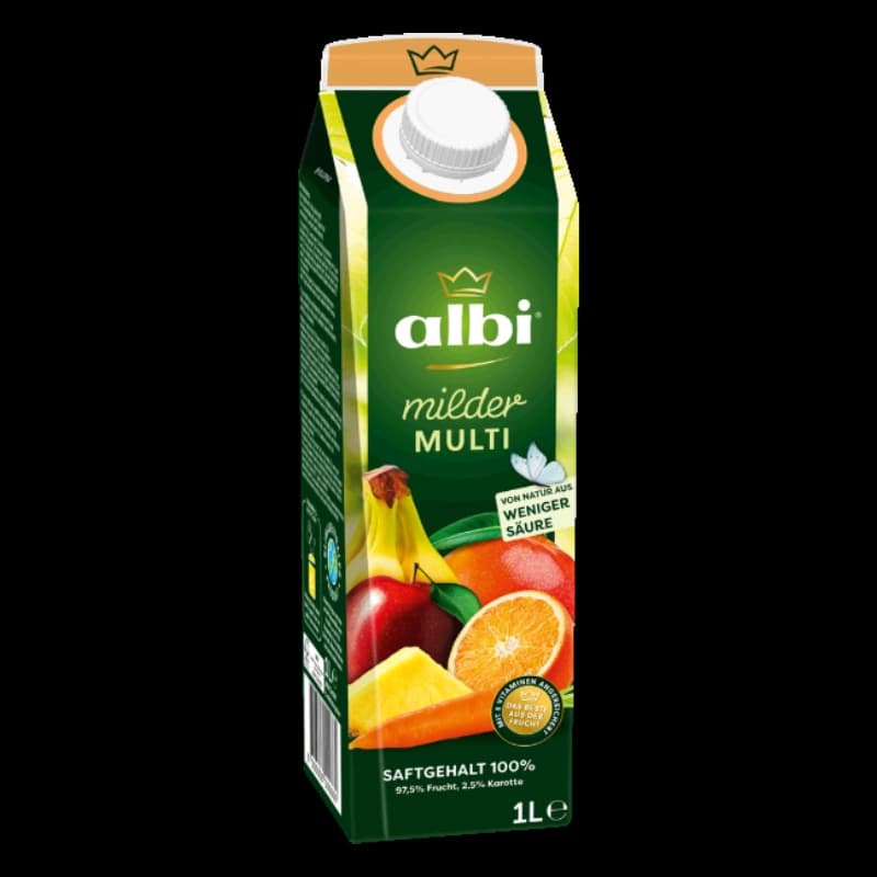 Albi Milder Multivitaminsaft 1l