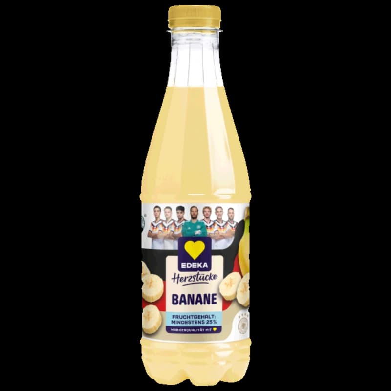 Edeka Herzstücke Banane 1l
