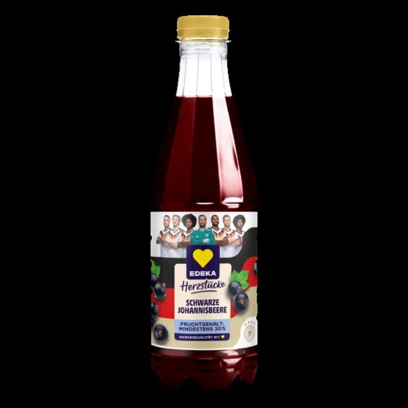 Edeka Herzstücke Schwarze Johannisbeere 1l