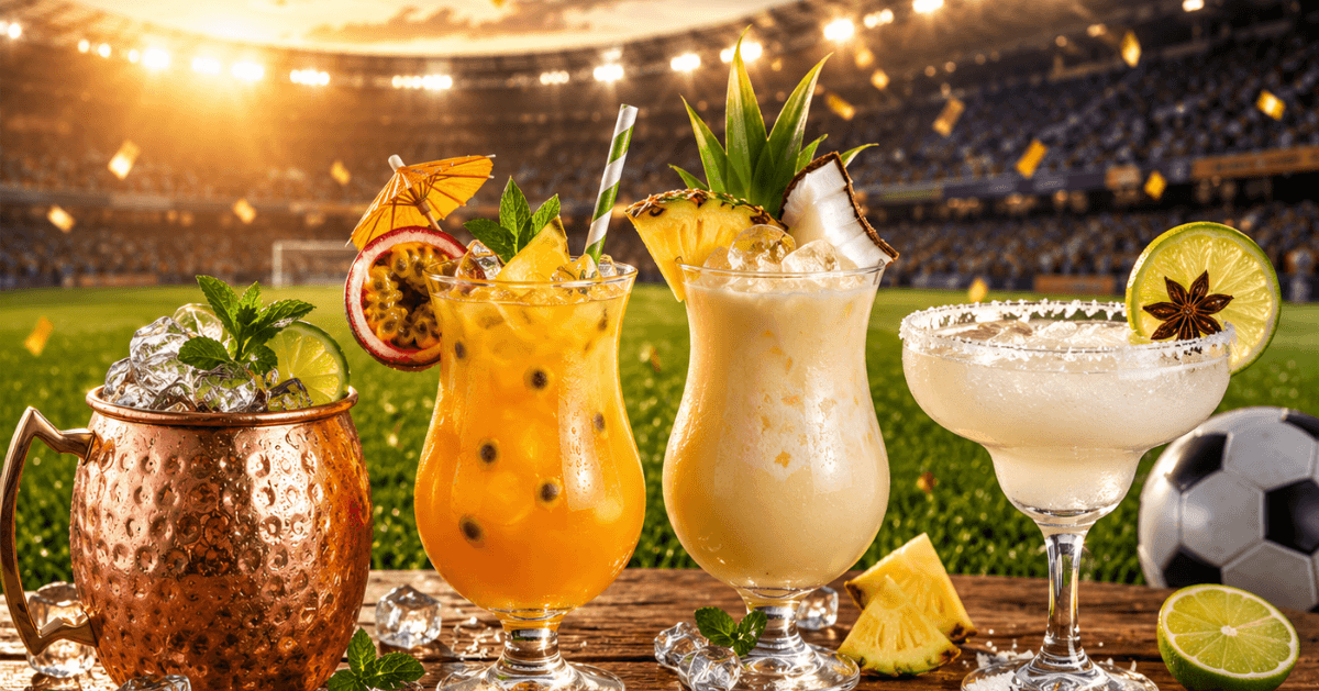 Cocktail-Inspiration für heiße Spieltage: Mit unseren Angeboten